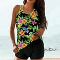 thumbnail image 1 of Abomasnow Tankini Swimsuits for Women 2026 Two Piece Sleeveless U-Neck Bathing Suits Swim Tank Top with Boyshorts S-2XL, 1 of 7