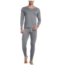 Abomasnow Thermal Underwear for Men Long Johns Set Lightweight Fleece Lined Base Layer for Cold Weather Winter Clothes M-3XL