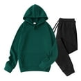 thumbnail image 1 of Abomasnow Track Suits for Women Men Set - 2 Piece Outfits Sweatsuit Pocket Hoodies with Pants Spring Jogging Workout Sets for Unisex S-3XL, 1 of 6