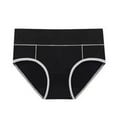 thumbnail image 1 of Abomasnow Underwears for Women Cotton High Waist Panties Full Coverage Briefs Soft Stretch Ladies Breathable Panties-Multi Pack on Clearance, 1 of 1