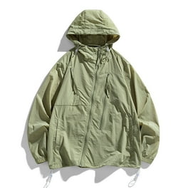 Reebok Men's Full Zip Color Block Drawcord Adjustable Hood