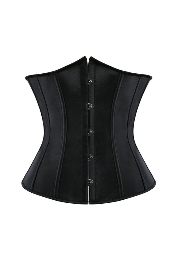 Today's Deal Abomasnow Fashion Oversize Corset Womens Brocade Underbust Boned Corsets Tops Trendy Brapless Bustier Waist Bodyshaper Tops