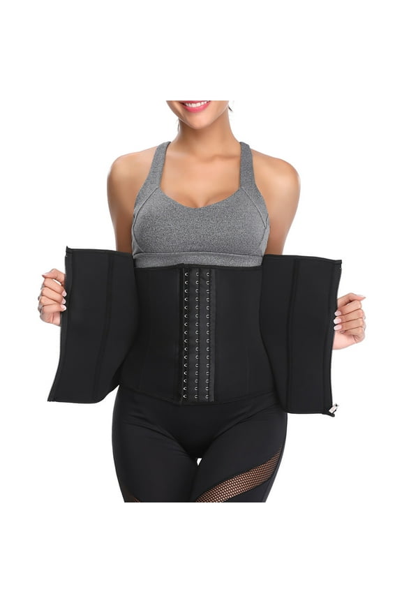 Waist Trainer for Women Underbust Waist Cincher Tummy Control Long Torso Shapewear Corset Sport Girdle Hourglass Body Shaper on Clearance