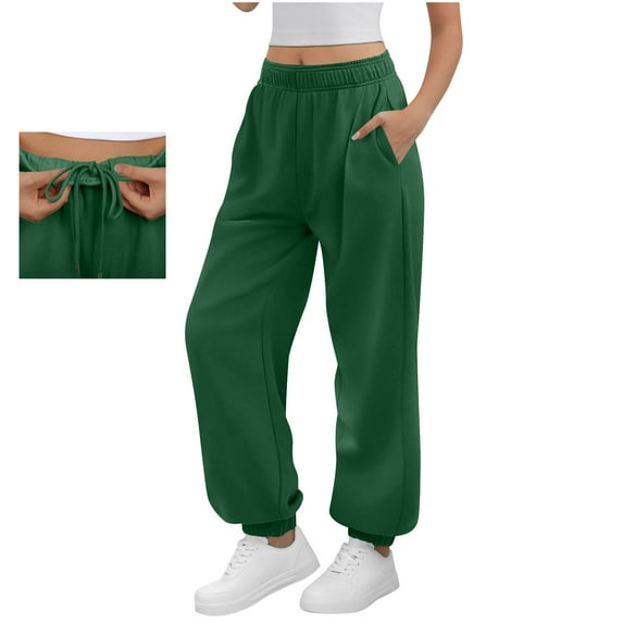 Abomasnow Wide Leg Sweatpants Women High Waisted Baggy Lounge Pants Workout Gym Active Comfy Jogger Pants for Women Fall Clothes 2025