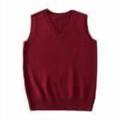 Abomasnow Women Knitted Cotton Sweater Vest Slim Fit V-Neck Vest JK Uniform Sleeveless Pullover Sweater S-3XL