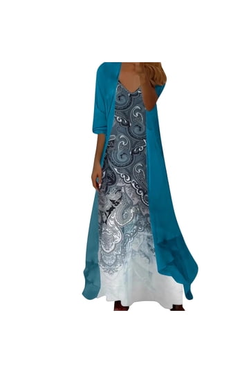 Two Piece Maxi Evening Dresses for Women