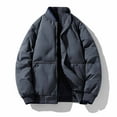 thumbnail image 1 of Abomasnow Women's Casual Quilted Puffer Jakcet Warm Thicken Bomber Jacket Winter Full Zip Long Sleeve Outerwear 2025, 1 of 4