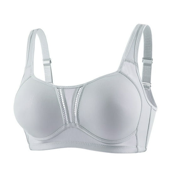 Abomasnow Women's Plus Size Wireless Bra Full Coverage Lightly Lined T Shirt Bras Bras Push Up Seamless Bralettes Scalloped Comfort Everyday Bras