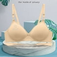 thumbnail image 1 of Abomasnow Women's Seamless Bra No Underwire Comfort Push Up Bras Buttery Soft Wireless Bralette Full Coverage Sport Everyday Bra on Clearance, 1 of 1