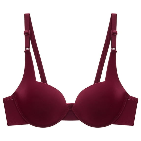 Abomasnow Women's Seamless Wireless Push Up Bralettes with Lift and Support No Underwire Full Coverage Everyday Bra Comfort Lightly Lined T Shirt Bras