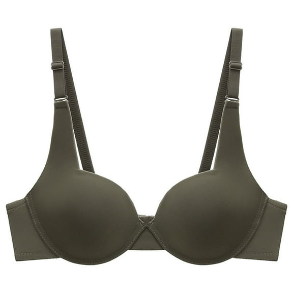 Abomasnow Women's Seamless Wireless Push Up Bralettes with Lift and Support No Underwire Full Coverage Everyday Bra Comfort Lightly Lined T Shirt Bras
