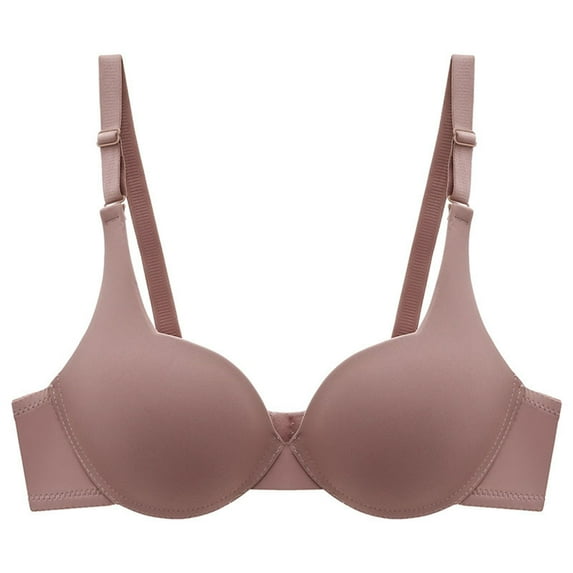 Abomasnow Women's Seamless Wireless Push Up Bralettes with Lift and Support No Underwire Full Coverage Everyday Bra Comfort Lightly Lined T Shirt Bras