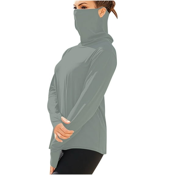 Abomasnow Women's Sun Protective Jacket UPF 50+ UV Sun Protection Clothing Lightweight Long Sleeve Waterproof Sun Shirt for Outdoor Hiking, Camping, and Travel