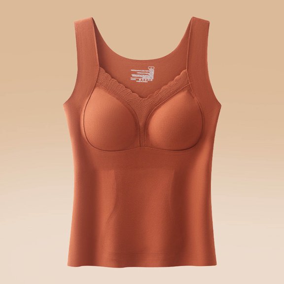 Abomasnow Women's Tummy Control Shapewear Tank Tops Seamless Square Neck Compression Tops Slimming Body Shaper Camisole