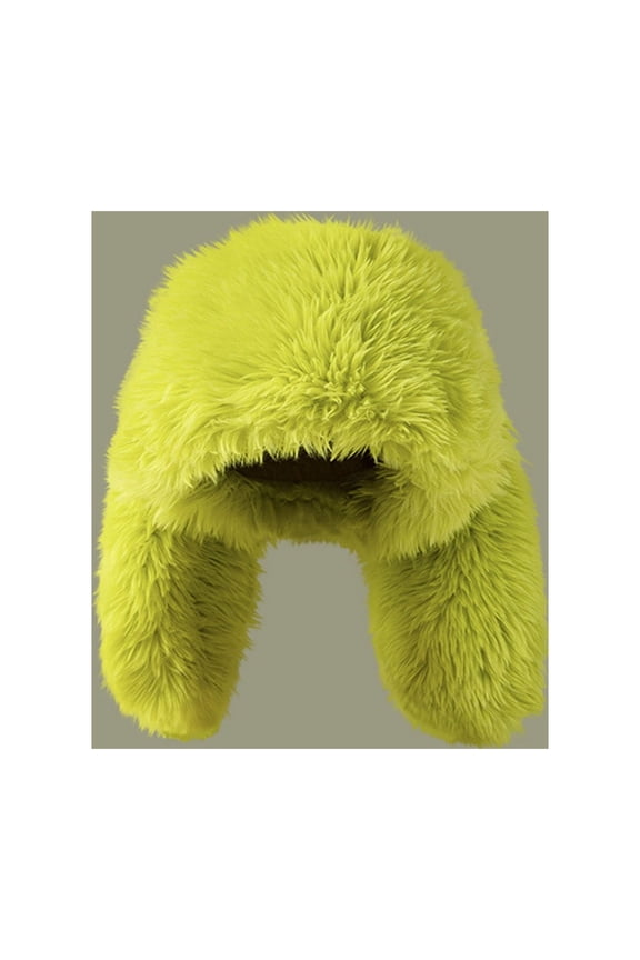 Women's Winter Warm Plush Hat Long Rabbit Ears Hats Ladies Fuzzy Cute Fashion Skull Caps for Cold Weather Christmas Halloween