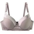 thumbnail image 1 of Abomasnow Women's Wireless Push Up Bras Plus Size Padded Cleavage Bras Sexy Lingerie A-C Cups, 1 of 2