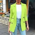thumbnail image 1 of Abomasnow Womens Casual Blazer Button Lapel Long Sleeve Work Business Fashion Blazers Jackets Outfits with Pockets, 1 of 6
