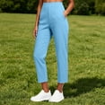 thumbnail image 1 of Abomasnow Womens Golf Pants Casual Tummy Control Stretchy Work Pants Dressy High Waist Business Slacks with Pockets, 1 of 9
