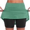 thumbnail image 1 of Abomasnow Womens Plus Size Skorts Tummy Control Plus Size Skorts for Women High Waist Athletic Sports Pants Skirt Casual Shorts, 1 of 7