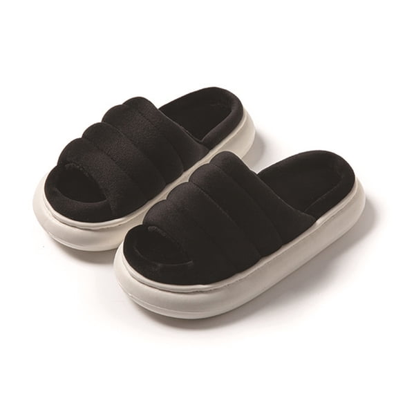 Abomasnow Womens Sandals Lightweight Waterproof Puffy Cloud Slide Sandal Memory Foam Arch Support Sandals for Indoor Outdoor