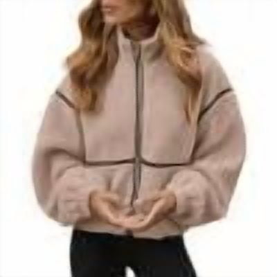 Abomasnow Womens Sherpa Fleece Jackets Winter Fall Warm Zip Up Coats Casual Long Sleeve Fuzzy Outerwear S-2XL