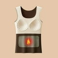 thumbnail image 1 of Abomasnow Womens Thermal Tank Tops Comfy Built in Bra Warm Underwear Vest Soft High Stretch Seamless Camisoles M-2XL, 1 of 3