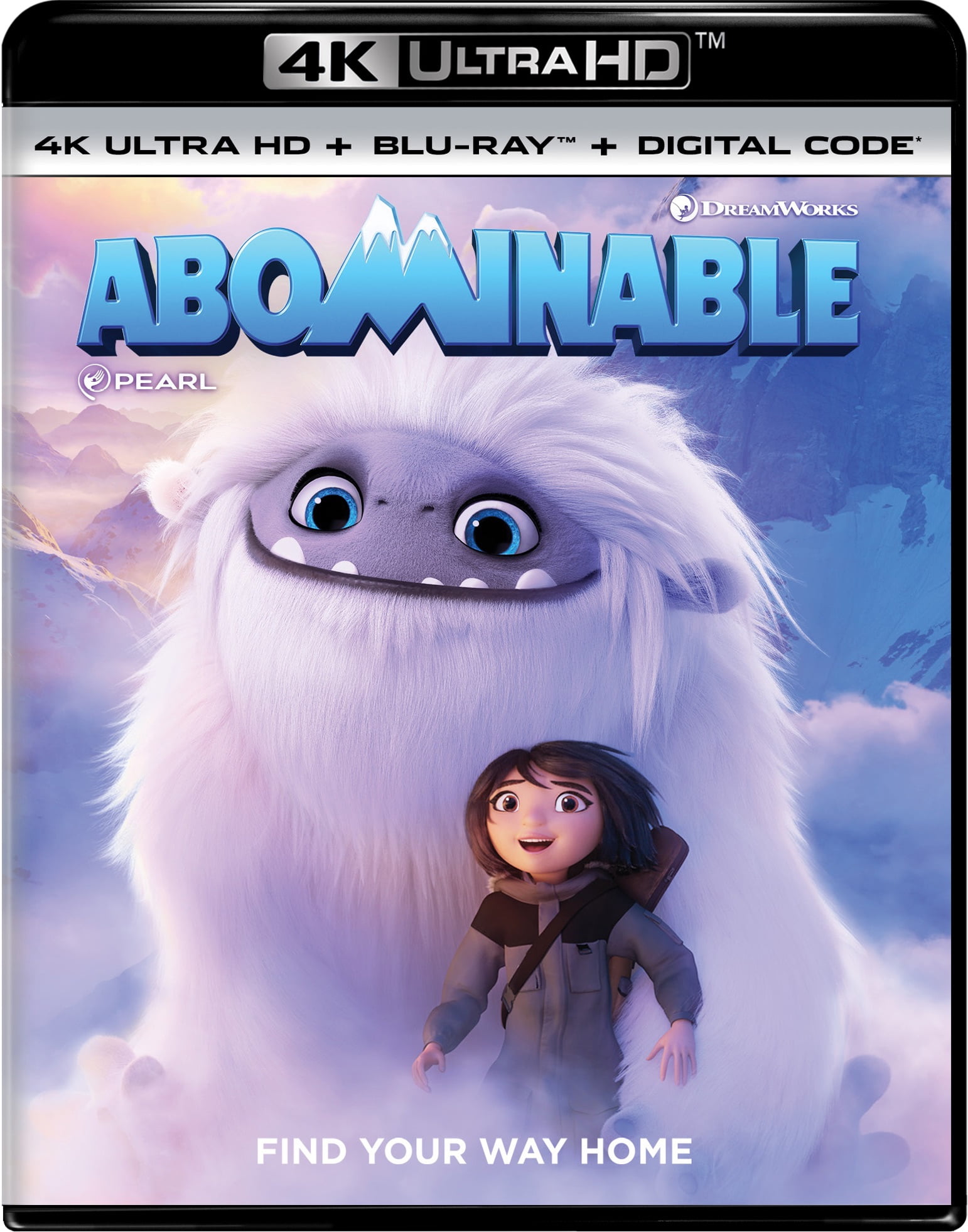 UNIVERSAL STUDIOS Abominable (4K Ultra HD + Blu-ray + Digital Download) [UHD]