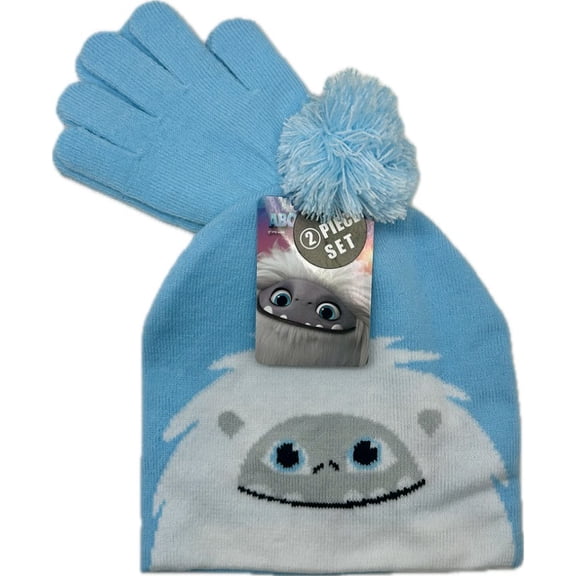 Abominable hat and glove set Kids 3+