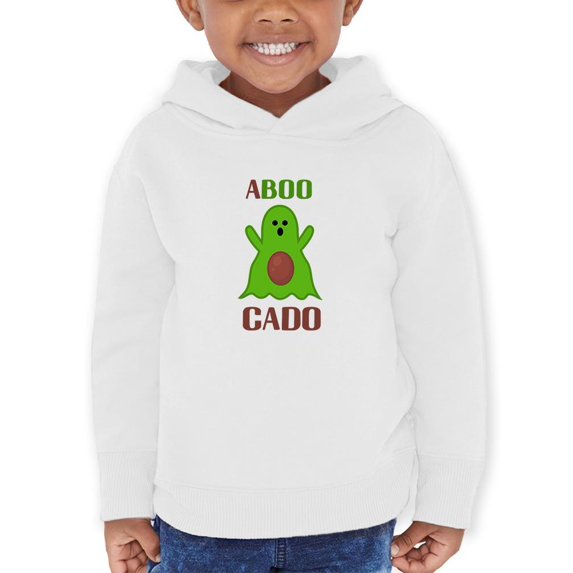 Aboocado Cute Avocado Ghost. Hoodie Toddler -Image by Shutterstock, 2 Toddler