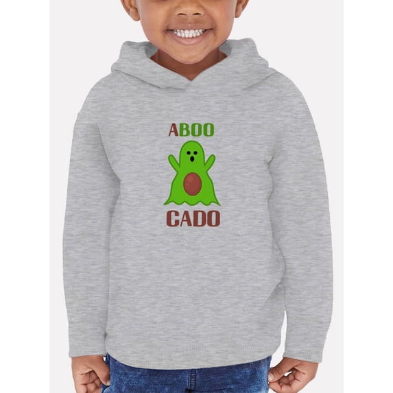 Aboocado Cute Avocado Ghost. Hoodie Toddler -Image by Shutterstock, 4 Toddler