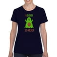 thumbnail image 1 of Aboocado Funny Halloween Pun  T-Shirt Women -Image by Shutterstock, Female 4X-Large, 1 of 4