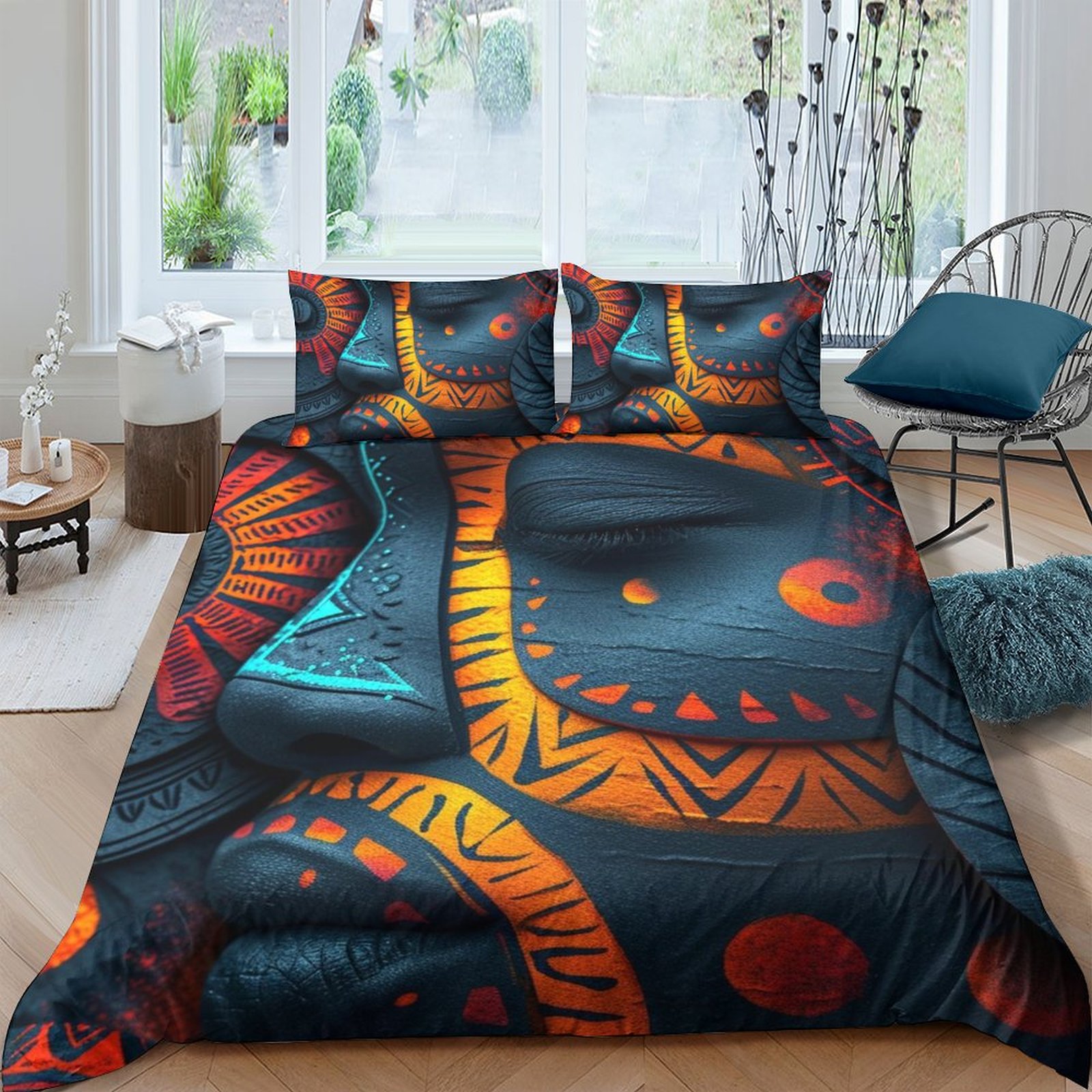 Aboriginal Comforter Covers 3D Printed Bedding Set Quilt Cover Duvet