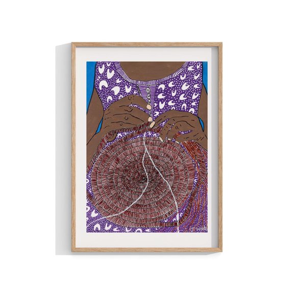 Aboriginal Print Indigenous Wall Art Contemporary Wall Decor Painting Living Room Decor Australian Art Square Size