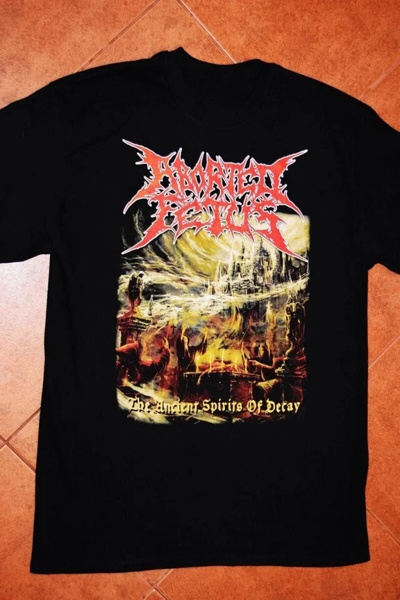 Aborted Fetus - The Ancient Spirits Of Decay T-Shirt Unisex Tee S-4XL BT729 | eBay