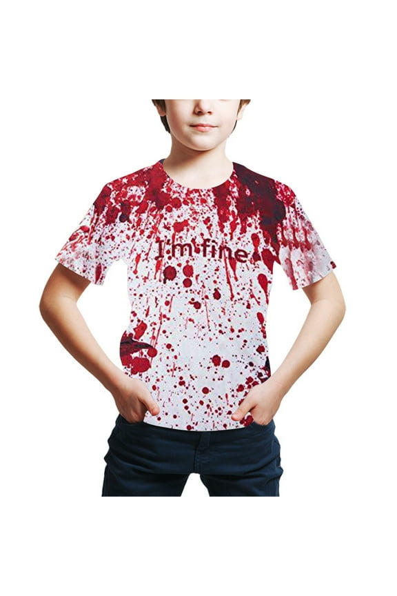 Boys Tie Dye Graphic T Shirts Size 10-12 Teens Boys Summer Basic Shirt Funny Colorful Design Graphic Tees with Short Sleeve for Kids 4-16 Years