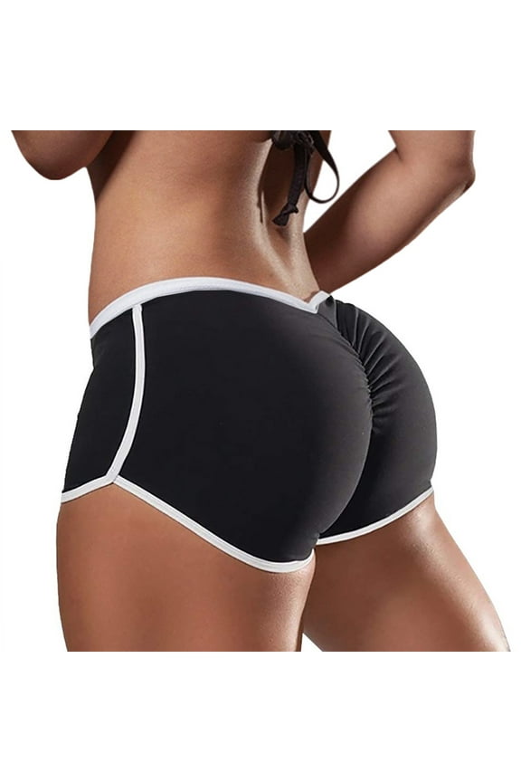 Butt Lifting Boxer Panties for Women Low Waist Seamless Brief Underwear Stretch Full Coverage Hipster Briefs Athletic Sports Underwear