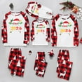 thumbnail image 1 of Aboser Christmas 2026 Pajamas Matching Sets for Family Trendy Plaid Jammies Set 2 Piece Soft Long Sleeve Sleepwear Funny Xmas Holiday Tops and Pjs Pants Pijamas Navideñas Familiares, 1 of 8