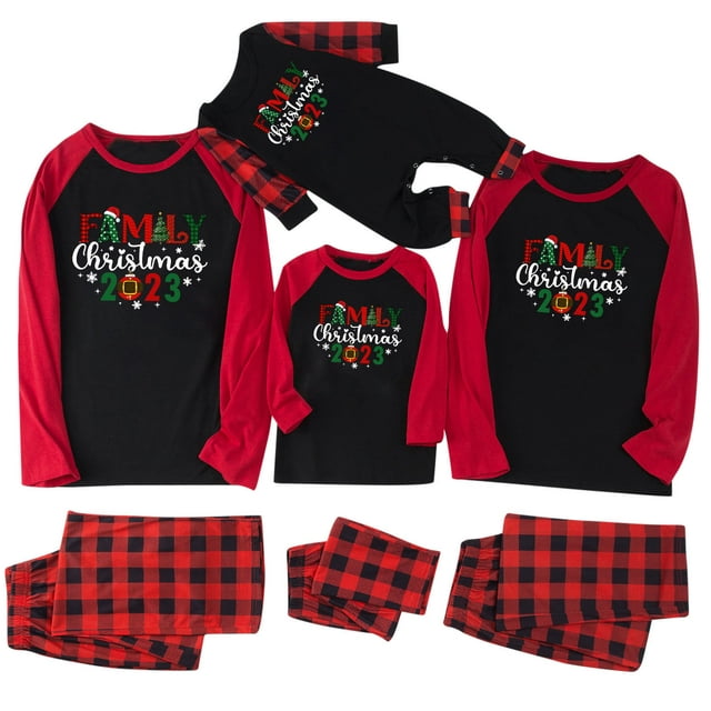 Aboser Christmas Matching Pajamas for Family 2023 Cute Family Pajama ...