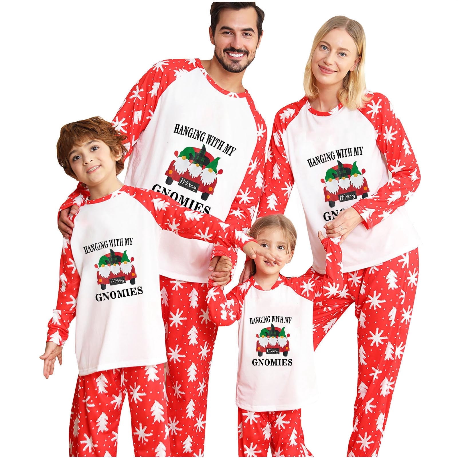 Aboser Christmas Pajamas for Family of 4 Matching Christmas Pjs Set for ...