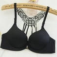 thumbnail image 1 of Aboser Front Close Bras for Women Lace Leopard Bras No Wire Support T-shirt Bras Back Crossover Bralettes Plus Size Everyday Full Figure Bras, 1 of 4
