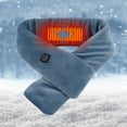 Aboser Heated Scarf for Women/Men with Battery, Soft Neck Warmer