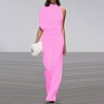 thumbnail image 1 of Aboser Jumpsuit for Women Dressy Wide Leg Rompers One Shoulder Long Jumpsuits Casual High Waisted Romper Jumpers with Pockets, 1 of 6