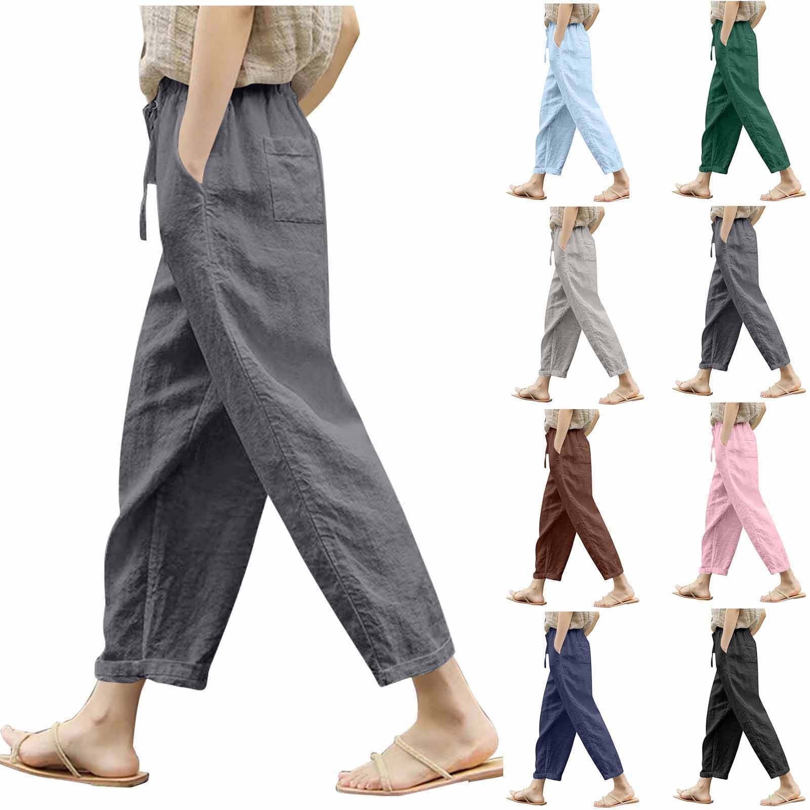 Long Linen Pants For Women