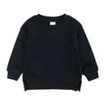 thumbnail image 1 of Aboser Little Boys Girls Sweatshirt Plain Crew Neck Pullover Casual Spring Autumn Clothes Solid Color Long Sleeve Shirts Kids Toddler Sweatshirts 6M-7Y, 1 of 4