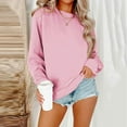 thumbnail image 1 of Aboser Oversized Sweatshirt for Teen Girls Crew Neck Fall Sweatshirts Casual Cute Long Sleeve Sweater Tops Classic Plain Pullover Shirts 2026, 1 of 5