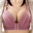 thumbnail image 1 of Aboser Push Up Bras for Women Front Closure Senior Women Daisy Bras Full Coverage T-Shirt Bras Comforable Wireless Bra Everyday Bras, 1 of 9