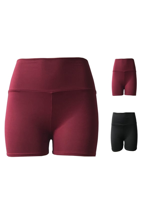 Tummy Control Workout Shorts for Women Gym Running Yoga Biker Shorts Breathable No See Through Booty Shorts Athletic Butt Lifting Tight Shorts