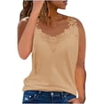 thumbnail image 1 of Aboser V Neck Tank Tops for Women Trendy Embroidered Boho Shirt Top Loose Fit Sleeveless Tunic Blouses Casual Summer Beach Vacation T-Shirts, 1 of 5
