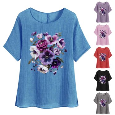 Mom Of Boys Graphic Print Crew Neck T Shirt Casual Loose Short Sleeve