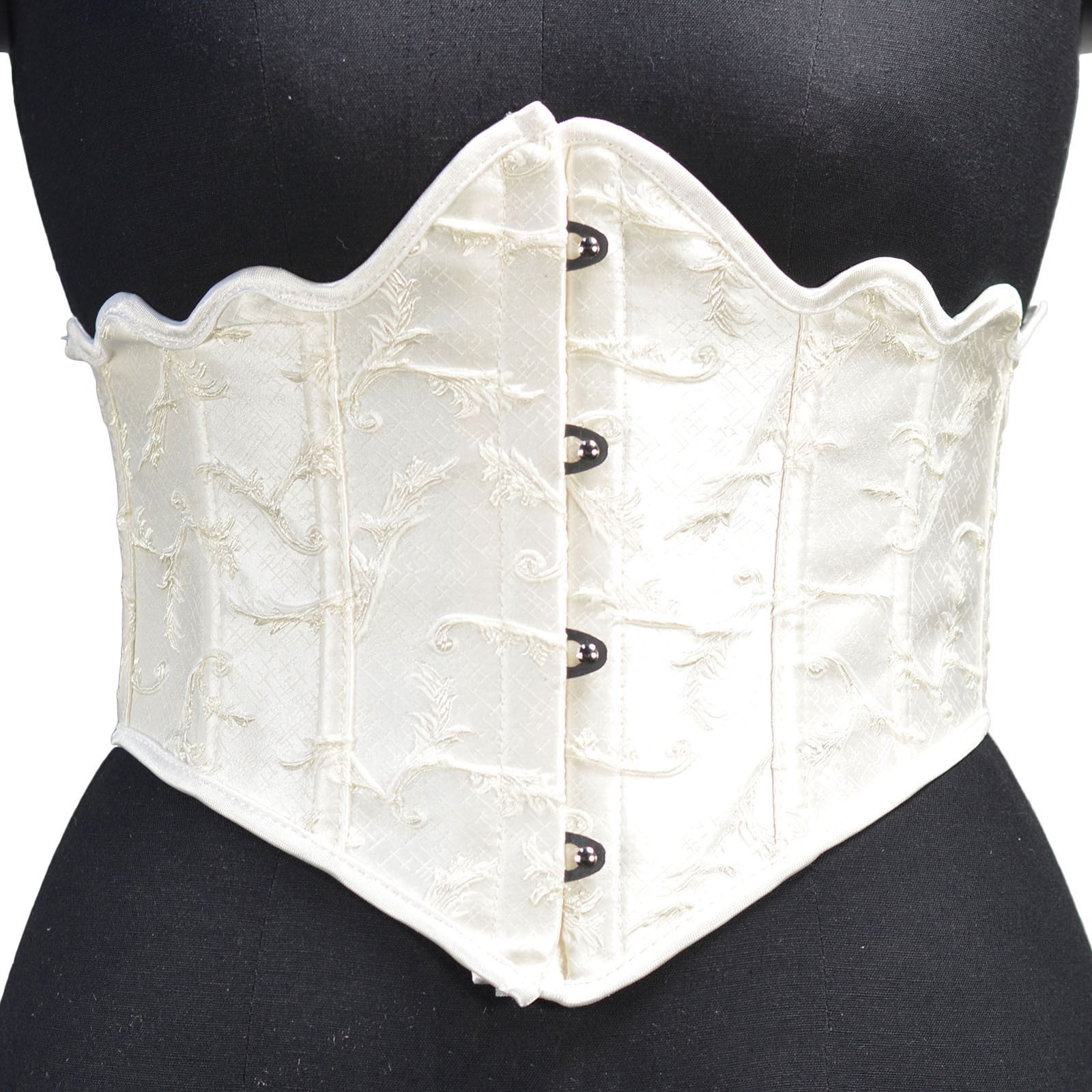 Vintage floral hourglass corset top, size S